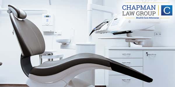 Image of a dentists chair to represent our specific "providers" area for dentists and dental hygeinists.
