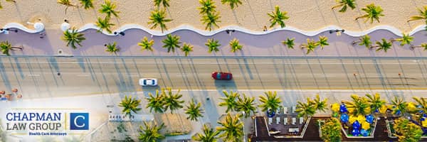 Image of a beach in Miami Florida near where Chapman Law Group practices health care fraud defense.