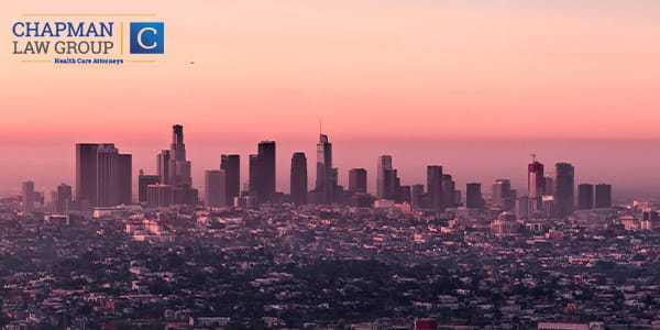 Los Angeles and Southern California where Chapman Law Group practices healthcare law.